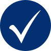 Check mark symbol used to display additional property features